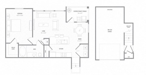 MOL A7T floor plan at Reveal on the Lake, Rowlett, 75088